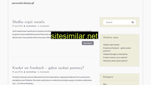 carrental-olsztyn.pl alternative sites