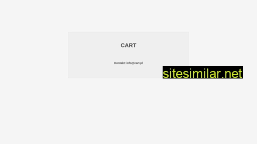 cart.pl alternative sites