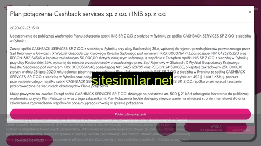 cashbackservices.pl alternative sites