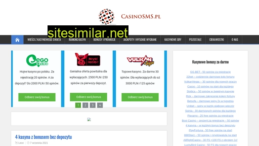 casinosms.pl alternative sites