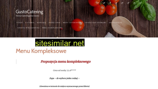 cateringgusto.com.pl alternative sites