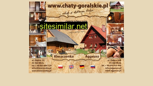 Chaty-goralskie similar sites
