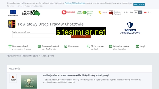 chorzow.praca.gov.pl alternative sites