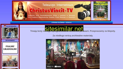 christusvincit-tv.pl alternative sites