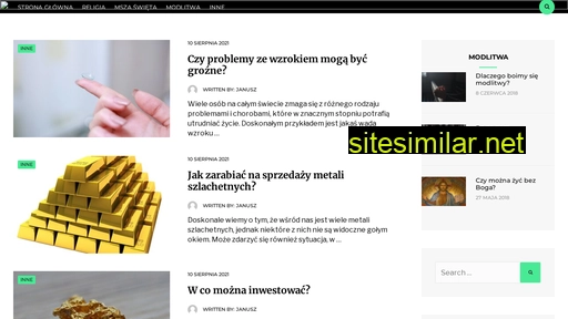 chwalmyboga.pl alternative sites