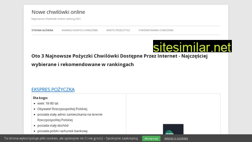 chwilowkionlinenowe.pl alternative sites