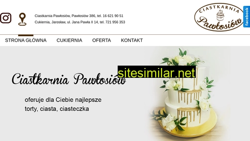 Ciastkarnia-pawlosiow similar sites