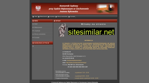 ciechanowkomornik.pl alternative sites