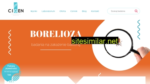 cigen.pl alternative sites