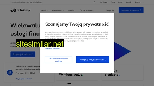 cinkciarz.pl alternative sites
