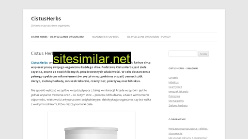 cistusherbs.pl alternative sites