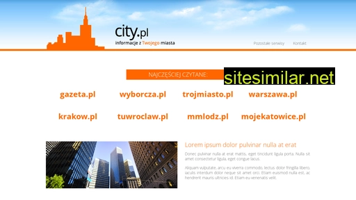 city.pl alternative sites