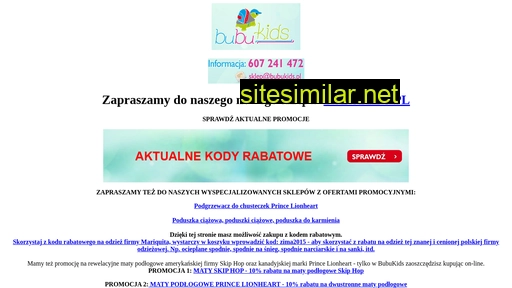 ciuszkidlamaluszka.pl alternative sites