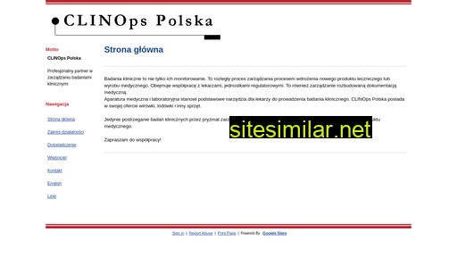 clinops.pl alternative sites