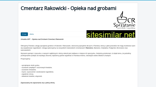 cmentarzrakowice.pl alternative sites