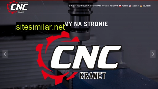 Cnckramet similar sites