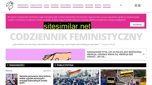 Codziennikfeministyczny similar sites