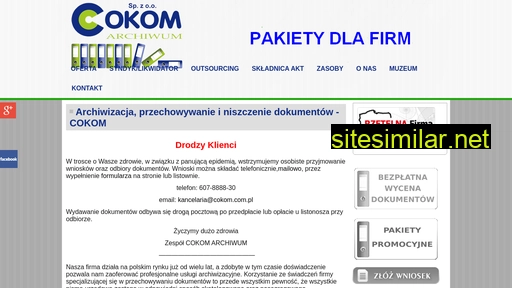 cokom.com.pl alternative sites