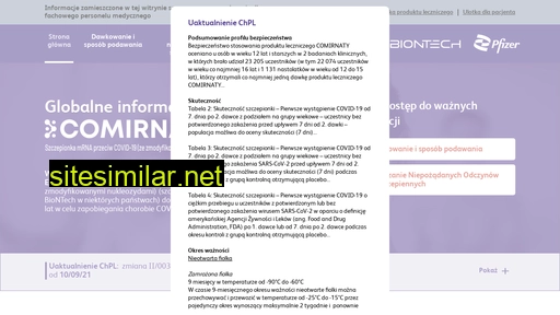 comirnatyeducation.pl alternative sites