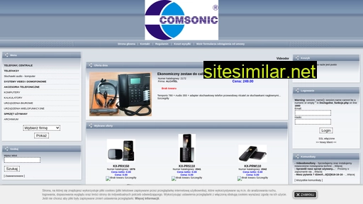 comsonic.pl alternative sites