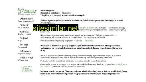 consilium.net.pl alternative sites