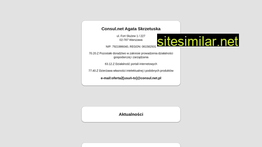 consul.net.pl alternative sites