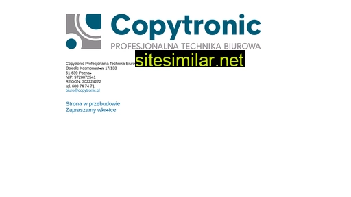 copytronic.pl alternative sites