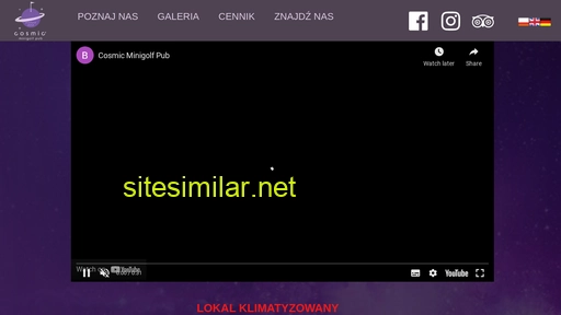 cosmicminigolf.pl alternative sites