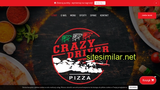 crazydriverpizza.pl alternative sites
