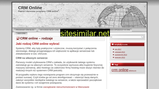 Crm-online similar sites