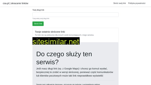 csa.pl alternative sites