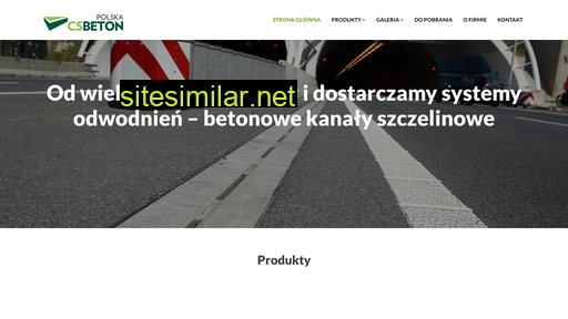 csbeton.pl alternative sites