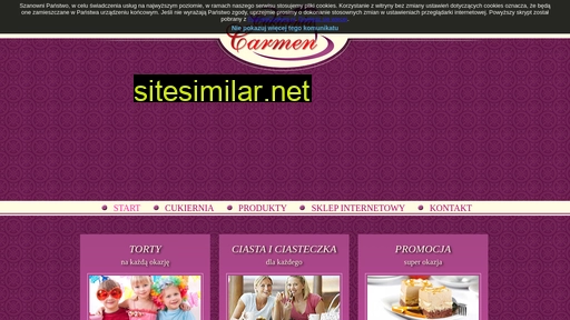 cukierniacarmen.pl alternative sites