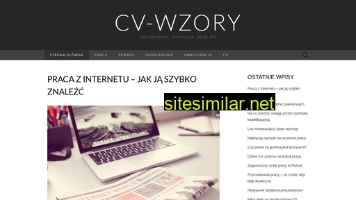 cv-wzory.pl alternative sites