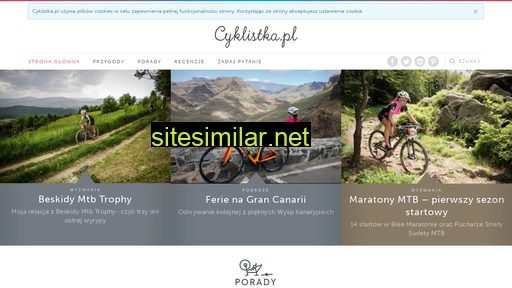 Cyklistka similar sites