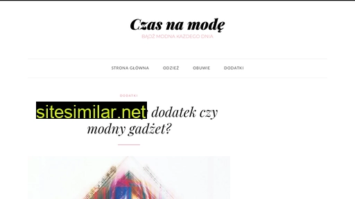 czasnamode.pl alternative sites