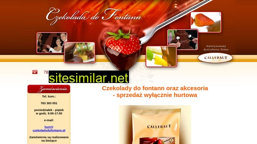 czekoladydofontann.pl alternative sites