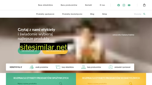 czytamyetykiety.pl alternative sites