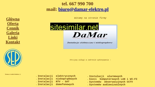 damar-elektro.pl alternative sites
