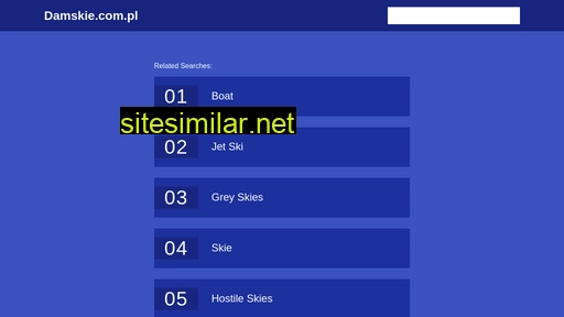 damskie.com.pl alternative sites