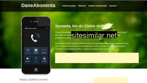 daneabonenta.pl alternative sites