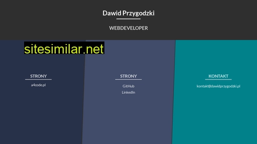 dawidprzygodzki.pl alternative sites
