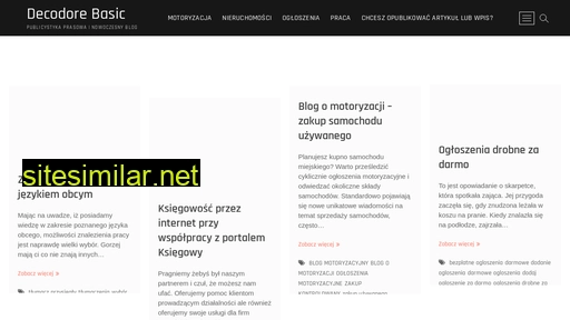 decodorebasic.pl alternative sites
