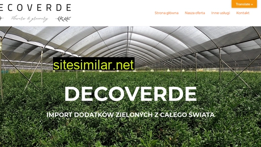 decoverde.pl alternative sites