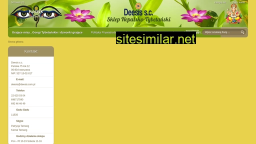 Deesis similar sites