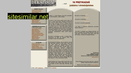 dekalog.pl alternative sites