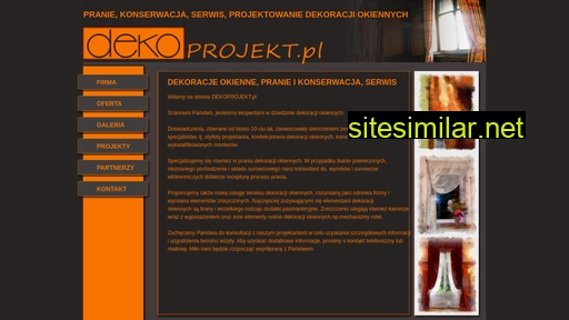 dekoprojekt.pl alternative sites