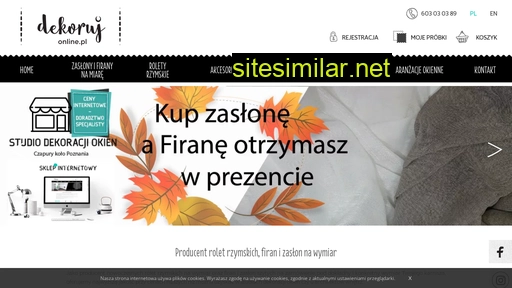 dekorujonline.pl alternative sites