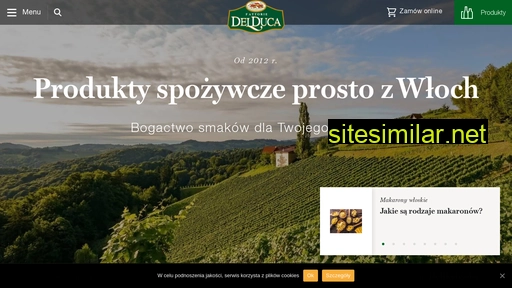 delduca.pl alternative sites