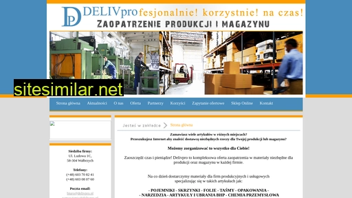 delivpro.pl alternative sites